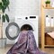 Edge Collections - 2'6'' x 10' - Burgundy - Area Rug Washable Low-Pile Non-Slip Foldable Kid & Pet Friendly - 1 Piece